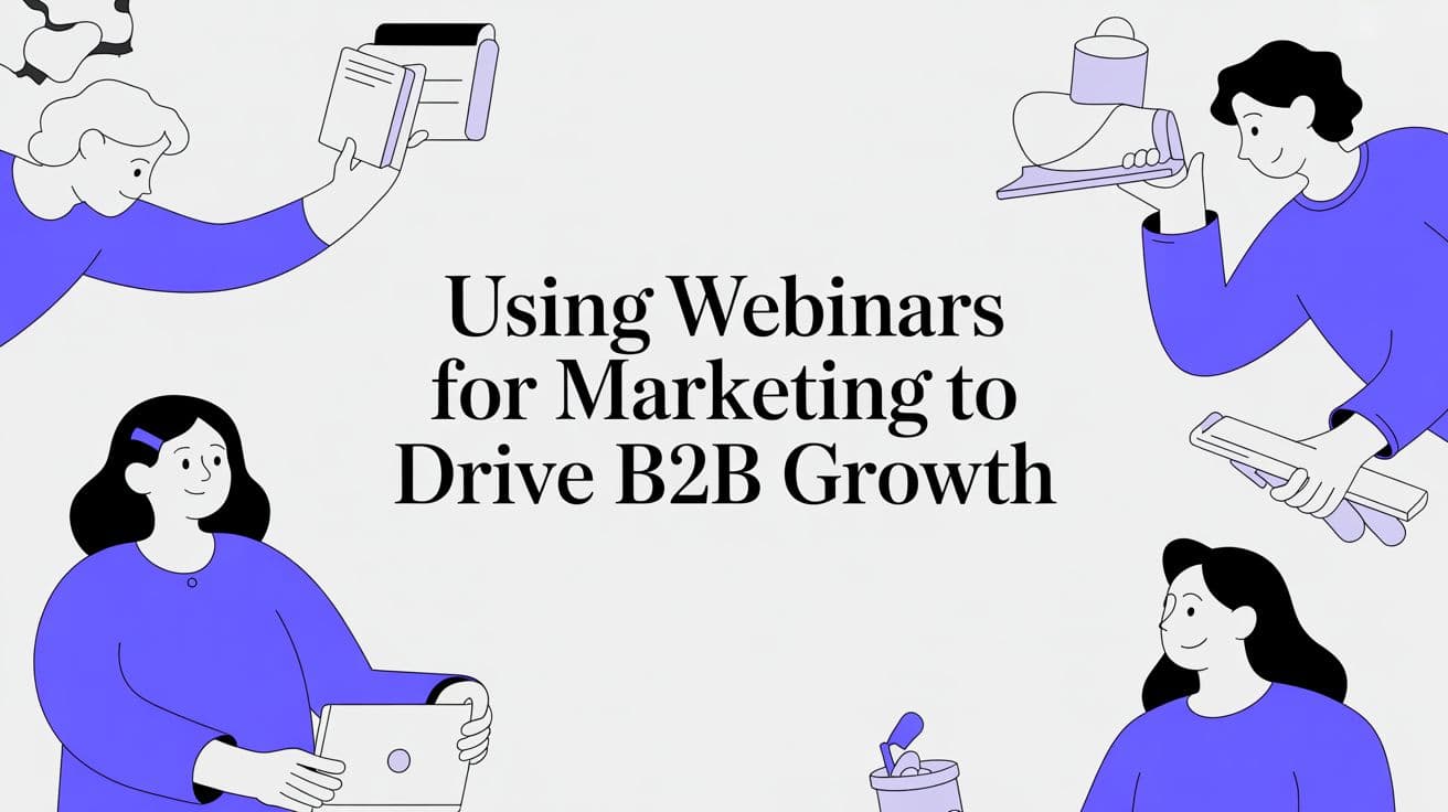 Using Webinars for Marketing to Drive B2B SaaS Growth