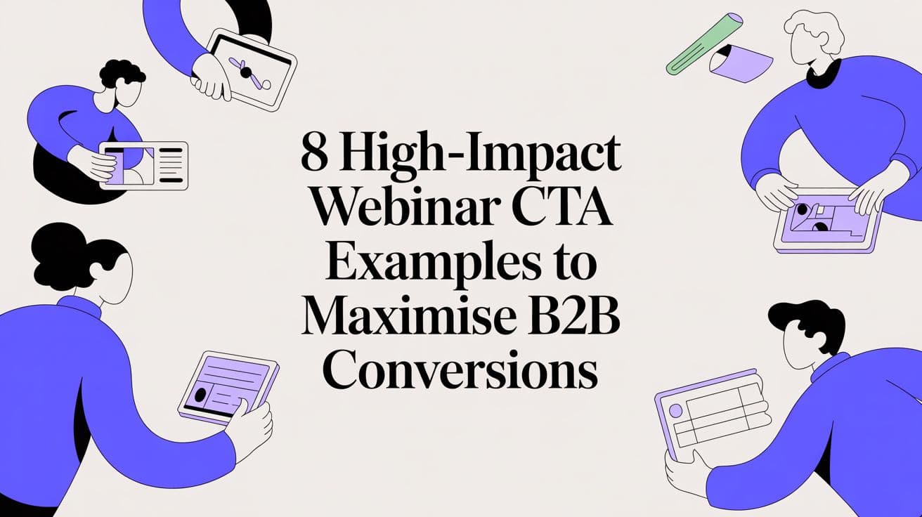 8 High-Impact Webinar CTA Examples to Maximise B2B Conversions