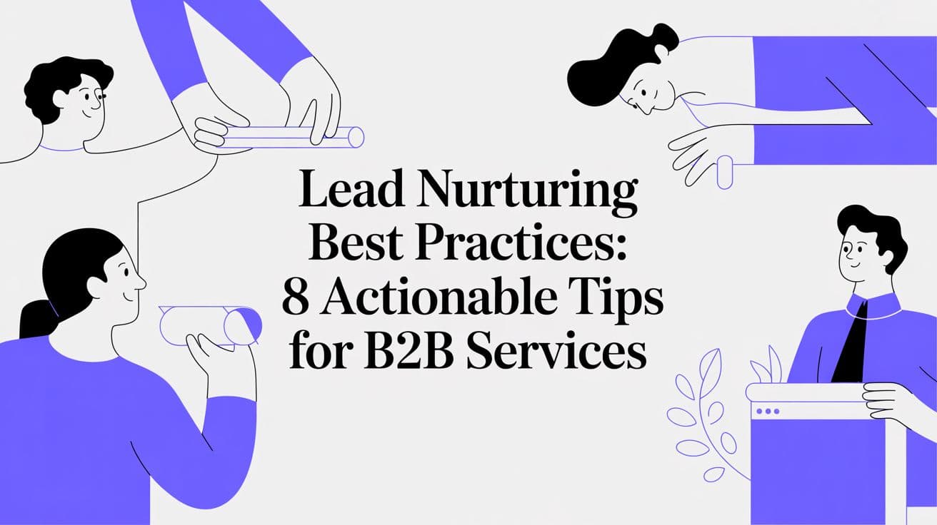 Lead nurturing best practices: 8 Actionable Tips for B2B Services