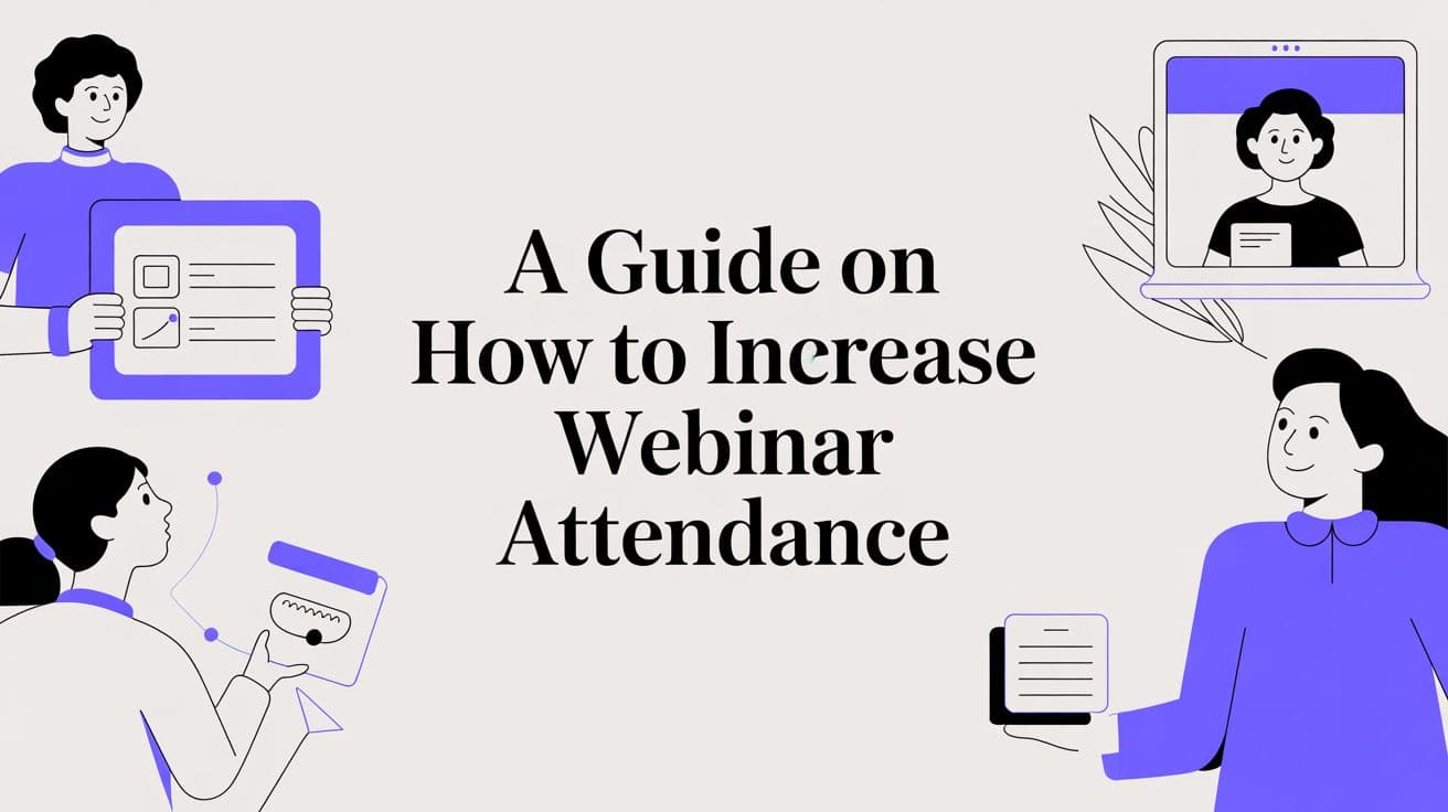 A Guide on How to Increase Webinar Attendance
