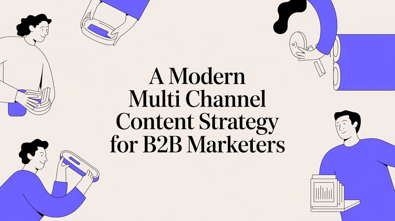 A Modern Multi-Channel Content Strategy for B2B SaaS Marketers
