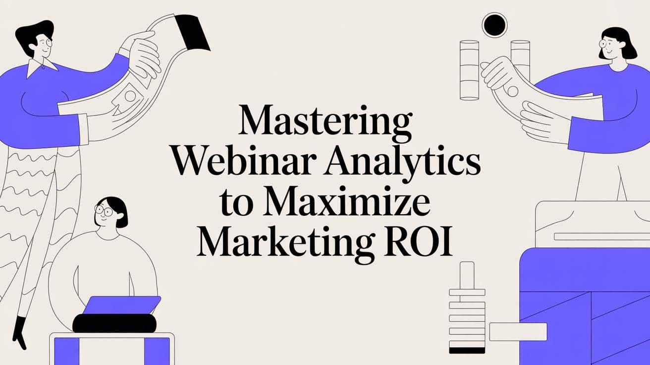 Mastering Webinar Analytics to Maximise Marketing ROI